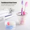 Electric Toothbrush Head Cover, Silicone Toothbrush Head Cover Portable Tooth Brush Pod Case for Protective for Outdoor Travel Camping (02) view 2
