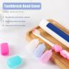 Electric Toothbrush Head Cover, Silicone Toothbrush Head Cover Portable Tooth Brush Pod Case for Protective for Outdoor Travel Camping (02) view 3