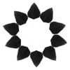 Ciieeo 10pcs Palm Leaves Cake Decorations Paper Fan Cake Decor Paper Fan Cupcake Ornament Cake Toer Palm Leaves Palm Leaf for Cakes for Birthday Parties view 1