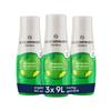 SodaStream Syrup 3 x Lemon Lime, 1 x Bottle Makes 9 Litres of Ready Drink, Prepared in Seconds and Always Fresh, 3 x 440 ml view 1