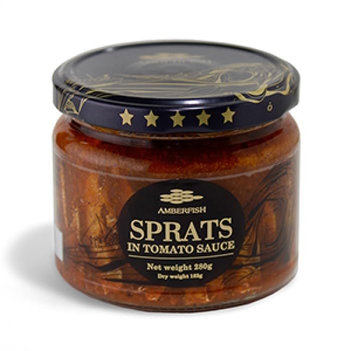 Amberfish Sprats In Tomato Sauce 280g (Pack Of 2)