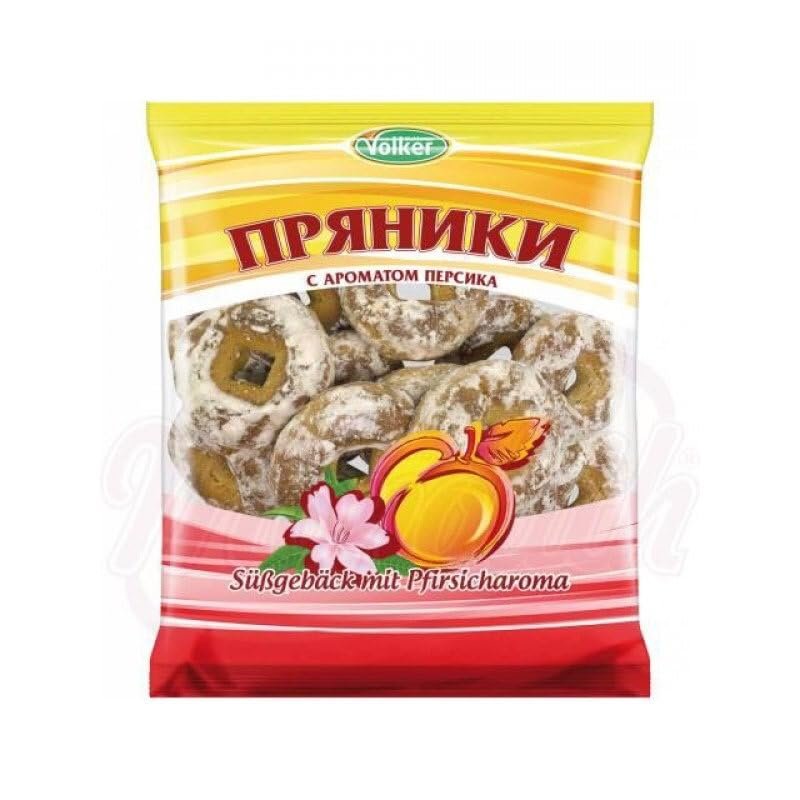 Gingerbread "Persikoviye" With Peach Flavour 400g (Pack of 2)