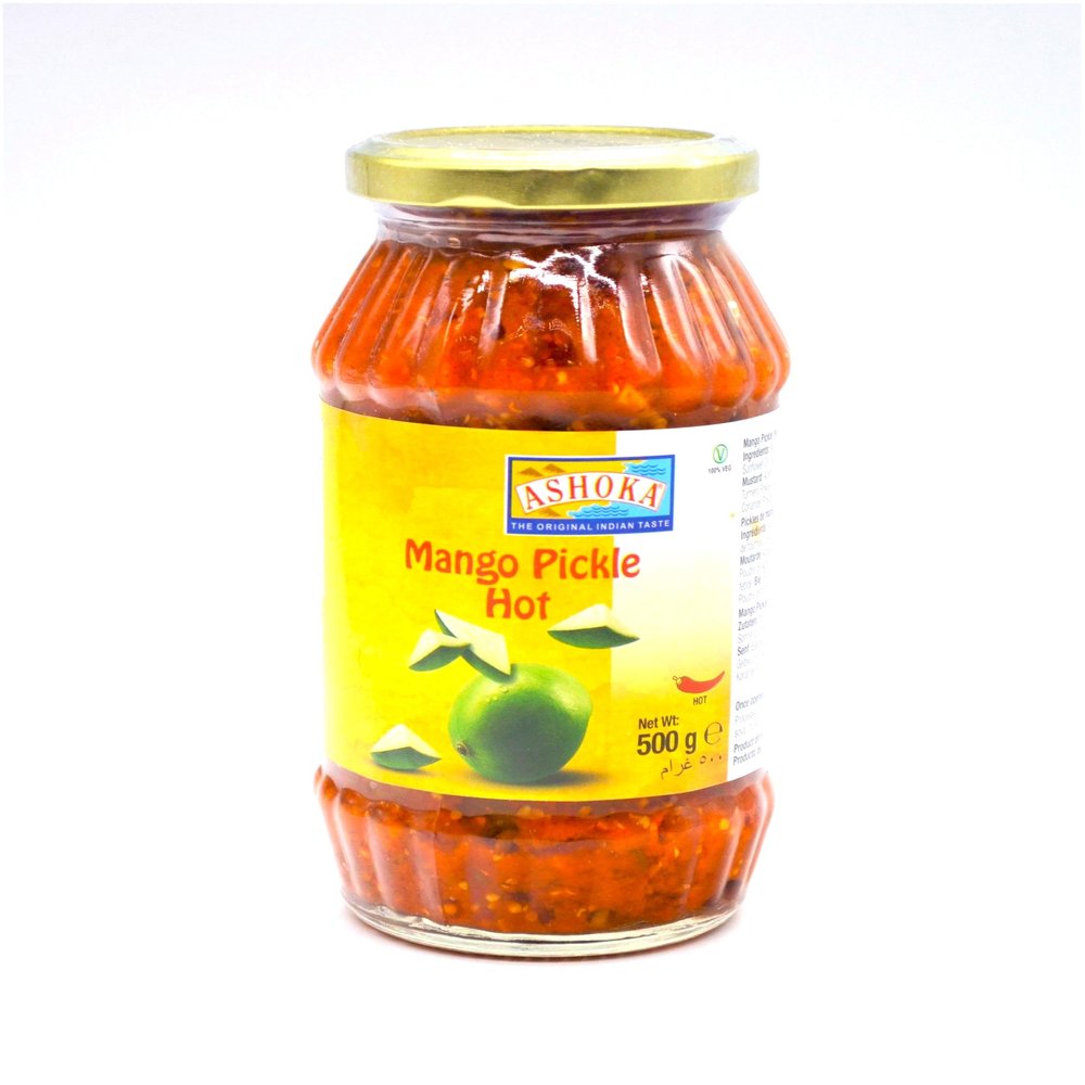 Ashoka Mango Pickle Hot Jars (3 X 500g)