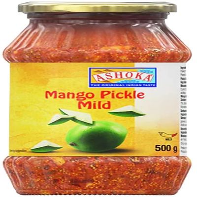 Ashoka Mango Pickle Mild Jars (3 X 500g)