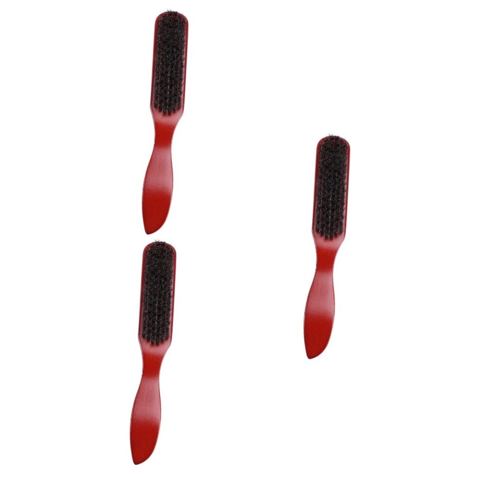 MAGICLULU 3pcs Beard Comb and Brush Men Beard Brush Bristles for Men for Styling Personal Care Supply