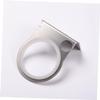FRCOLOR Hair Dryer Wall Mount Rack Stainless Steel Holder for Make-up Bathroom Barbershop view 3