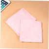 Anneome 80pcs Microfiber Lens Cleaning Cloth for Glasses Screen Eyeglasses Cleaning Cloth Microfibre Non-scratch Pink view 2
