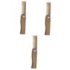 MAGICLULU 3pcs Beard Styling Tool Mini Pocket Wooden Comb Mustache Brush Men's Beard Care view 1