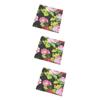 Didiseaon 3pcs Floral Napkin Tissue Paper 2-Layer Party Decorations for Wedding Birthday view 1