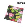 Didiseaon 3pcs Floral Napkin Tissue Paper 2-Layer Party Decorations for Wedding Birthday view 4