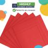 Party Solids Red Paper Napkins Everyday 100 Pcs 2 Ply 11.43cm x 11.43cm Red Dinner Napkins Bulk for Parties & Party Supplies view 2