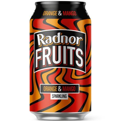 Radnor Hills Radnor Fruits Sparkling Orange & Mango - 24x330ml