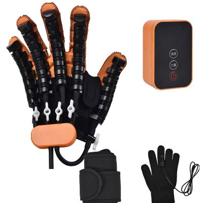 Rehabilitation Robot Gloves, Household Hand Function Pneumatic Training Equipment, Mirror Training Function and Independent Air Valve Switch, Multiple Training Modes