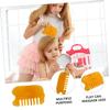 FRCOLOR 6pcs Gua Sha Scraping Comb Natural Multifunctional Comb Scalp Massager Gua Sha Massage Tool for Hair Care and Scalp Relief view 2