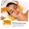 FRCOLOR 6pcs Gua Sha Scraping Comb Natural Multifunctional Comb Scalp Massager Gua Sha Massage Tool for Hair Care and Scalp Relief view 3