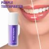 Calager 30ML Purple-Color Teeth Whitening Toothpaste Teeth Stain Removal Gums Care Purple Water-Soluble Dye to Correct Yellow Teeth 1pc view 3