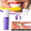Calager 30ML Purple-Color Teeth Whitening Toothpaste Teeth Stain Removal Gums Care Purple Water-Soluble Dye to Correct Yellow Teeth 1pc view 4