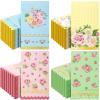 100 Pcs Tea Party Napkins Disposable - Floral Paper Napkins Scalloped Flower Tea Party Dinner Napkins for Birthday Wedding Bridal Shower Garden Supplies
