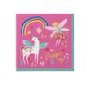 PAW - Napkins 3-Ply (33 x 33 cm) | 20 Pieces | Perfect for Children's Birthdays Parties, picnics, Tea Parties | Colorful Paper Napkins | Color: Fairy Unicorn view 3