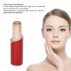 Facial Hair Remover Women, Electric Face Mini Hair Remover, Portable Epilator for Lips, Chin, Fingers, Neck, Cheek and USB Rechargeable (Red) view 2