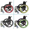 FNEDYHK Silicone Wheelchair Push Rim Covers, Non-Slip Wear-Resistant Wheelchair Rear Wheel Cover, Improve Grip And Traction, Wheelchair Push Rim Grips Covers, Wheelchair Accessories,F,24in view 4