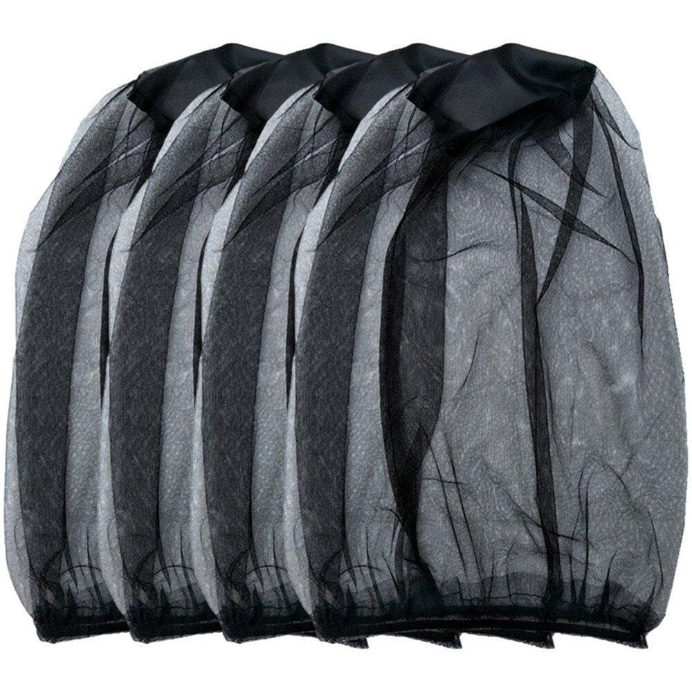 Mosquito Head Net Head Mosquito Net Extra Fine Holes Net Protection Insects Net Bug Face Shield Breathable Midge Head Net