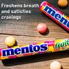 4 Packs Mentos Fruit Flavored Chewy Dragees Refreshing Soft Candies Sold By VR Angel view 3