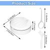 Retainer Case Box Container with Mirror, Denture Box Mouth Guard Case Teeth Mouth Tray for Denture, Sport Mouth Guard, Brace, Splint view 2