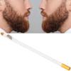 Beard Pencil Filler, Beard Liner Pen Shaping Pencil Styling Tool with Sharpener, Fill Sparse Parts, Create Neat Thick Beards for Beard, Hairline and Beard Shaping (White) view 1