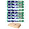 8 Packs Mentos Spearmint Flavored Chewy Dragees Refreshing Soft Candies Sold By VR Angel view 1