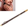 Beard Pencil Filler for Men Uneven Growth, Beard Shaper Beard Liner Pen Portable Design with Pencil Sharpener, Contoured Beard Shapes for Family or Professional Use (Dark Brown) view 2