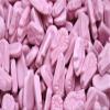 1kg Pink Strawberry Shrimps Foam Sweets Candy Pick & Mix Sweets Gummy Resealable Pouch Share Bag view 1