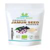 Herbal Magic's Organic Jamun Seeds Powder Indian Black Berry Natural Dried Powder for Super Smoothie, Shake Premium Quality Powder,Free from Fillers & Preservatives view 1