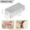 Pill Cutter for Small and Tiny Pills, Professional Aluminum Pill Splitter with Auto Centering Device and 2 Replaceable Stainless Steel Blades, Portable Pill Splitter with PU Case (Silver) view 4