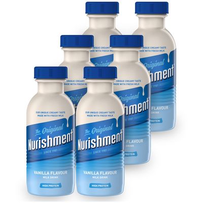 Nurishment Milk Drink 6x330ml (Vanilla)