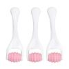 3pcs Face Muscle Massage Roller, Eye Facial Massage Roller, Lightweight and Portable for Travel Home (Pink) view 1