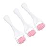 3pcs Face Muscle Massage Roller, Eye Facial Massage Roller, Lightweight and Portable for Travel Home (Pink) view 3