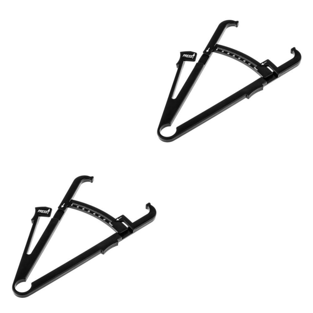 FRCOLOR 2pcs Body Fat Caliper for Accurate Measurements Fat Tester Tape Measure Fitness Tool for Waist Arms and Thigns Tracking
