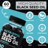 Black Seed Oil Gummies | 1000mg Nigella Sativa | High Strength 20mg Thymoquinone | 60 Cold Pressed, Halal, Vegan, Gluten Free Capsules with Honey Extract | Natural Ingredients view 4