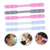 FRCOLOR 5pcs Silicone Earmuffs Reusable Hook Extension Buckle Adjustable Ear for Headband Random Color view 4