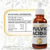 Fulvic Acid Trace Minerals - Max Strength - 100 Day Supply - 50ml - Nutrition Eighty Twenty view 2