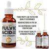 Fulvic Acid Trace Minerals - Max Strength - 100 Day Supply - 50ml - Nutrition Eighty Twenty view 3