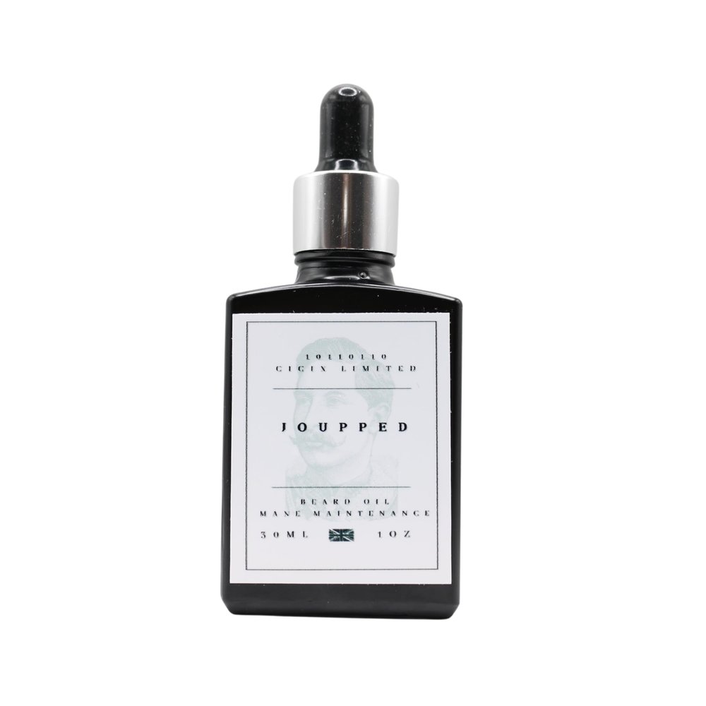 CICIX Luxury Aftershave Inspired Men Skin Care Grooming Beard Oil Mane Maintenance. Vitamin E, Jojoba Oil, Argan Oil, Almond Oil, Castor Oil, Avocado Oil. Made In England. (Joupped)
