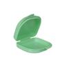 dijiusidy 2 Pieces PP Denture Storage Box Portable Reusable Washable Dustproof Tear-resistant Organizing Case Container Accessories, Green view 1