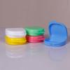 dijiusidy 2 Pieces PP Denture Storage Box Portable Reusable Washable Dustproof Tear-resistant Organizing Case Container Accessories, Green view 3