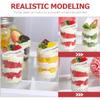 TOPBATHY Fake Dessert Cup Simulated Dessert Shop Display Props for Wedding Party view 2
