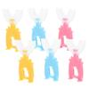 Anneome 6pcs u Shaped Boys and Girls Toothbrush Soft Silicone Brush Heads for Handheld Cleaning at Home view 1