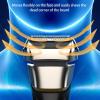 Double Head Floating, High Efficiency Grooming for Men Cordless Electric Face Shaver with 360 Degree Floating Head, USB Rechargeable view 4