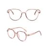 Lightweight Blue Light Blocking Reading GlassesAnti Eyestrain readersTrendy polygonal frameHigh Definition Lens (Color : Brown, Size : 1.0x) view 3