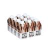 GROUNDED Dairy Free Chocolate Protein Milkshakes 12 x 490ml, 20g Plant Protein Per Bottle, Ready to Drink, 100% Natural Ingredients, Gluten Free, Nutritious Meal Replacement, Made With Organic Cocoa